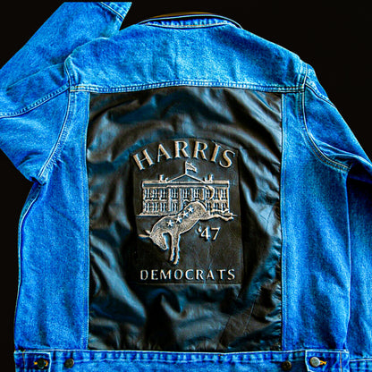 Kamala Harris Democrats Denim Jacket