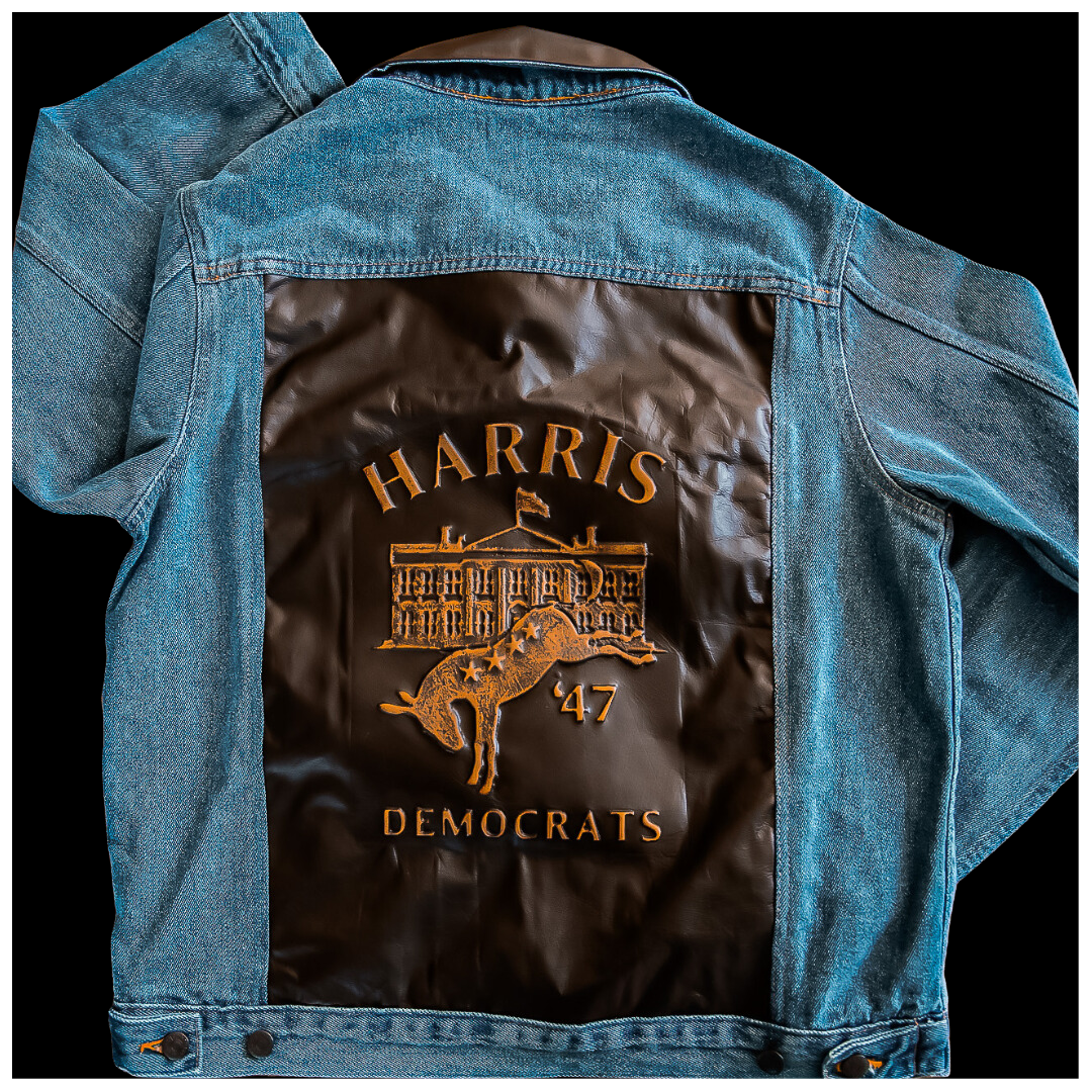 Kamala Harris Democrats Denim Jacket