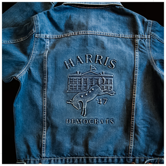 Kamala Harris Democrats Denim Jacket